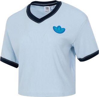 adidas (WMNS) adidas Originals T-Shirt Asia Sizing Blue JI7240