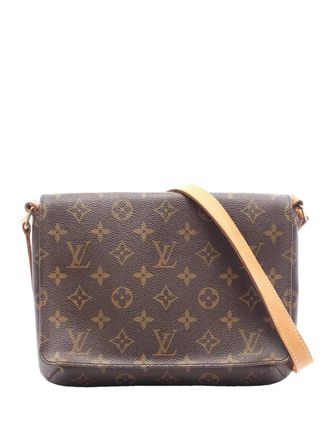 Louis Vuitton 2003 Monogram Musette Tango Long Strap schoudertas - Bruin