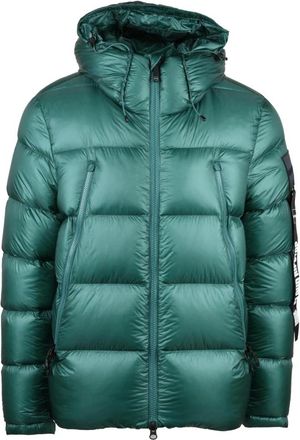 Outhere Jassen, Heren, Groen, M, Leer, Piumino Jas