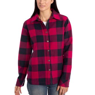 Orvis Ladies Flannel Shirt Jacket - - X-Small