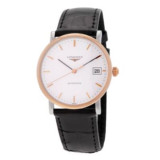 Longines Elegant Automatic White Dial Mens Watch L4.809.5.12.0