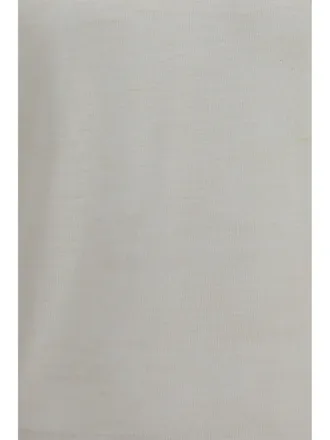 Brooksfield Mens Shirt Short-Sleeved Linen Blend Off-White T-Shirts And Polos