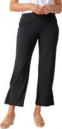 Habitat Side Pleat Pants In Black