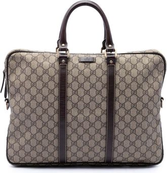 Gucci Pre-owned Gucci GG Supreme Business Bag Unisex ZBRVQGO60BE3ZB6O