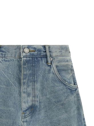 Purple Cotton Bermuda Mens Shorts