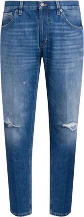 Dondup Uomo, Jeans, Blu, W35, new