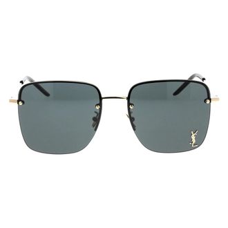 Saint Laurent Gafas de Sol Cl&aacute;sicas Negras - Accessories - unisex - Gris - ONE SIZE