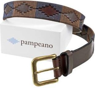 Pampeano Jefe Belt in Brown/navy/brown at Nordstrom, Size 34