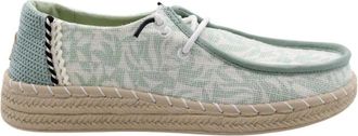 Hey Dude Stijlvolle Espadrilles - Dames - Veterschoenen - Groen - 39 EU - Schoenen