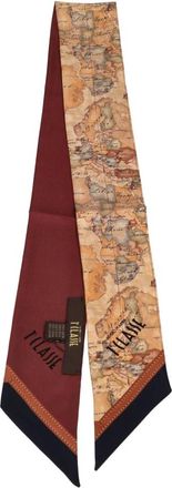 Alviero Martini 1A Classe Twilly de seda con estampado Geo - Accessories - Mujer - Multicolor - ONE SIZE