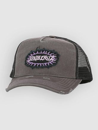Santa Cruz Acid Oval Dot Front Meshback Cappellino blu