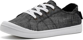 Roxy Bayshore Plus II Womens Shoes Chambray Open Black : 6.5 M, Textile