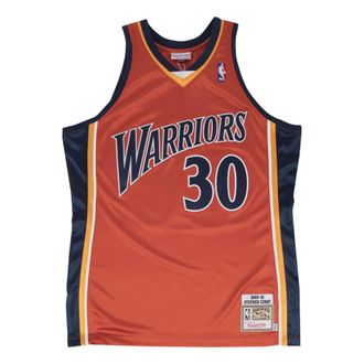 Mitchell & Ness NBA x Golden State Warriors 2009-10 Jerseys Stephen Curry 30 AJY4CP19132-GSWORAN09SCU
