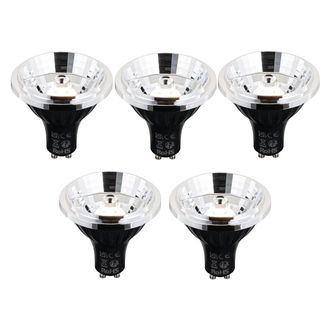 LUEDD Luedd - Juego De 5 Bombilla Led Inteligente Gu10 Regulable Ar70 6w 500lm 2200-6500k