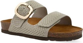 Naot Miami Slide Sandal in Beige Knit at Nordstrom, Size 10Us