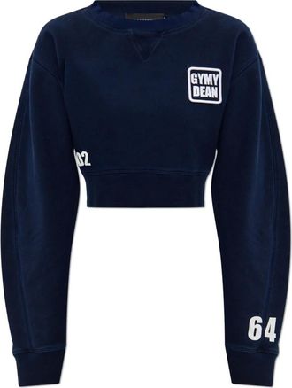 Dsquared2 Mujer, Sudaderas, Azul, Talla: 2XS