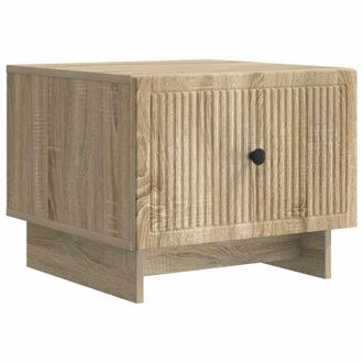 vidaXL Mesa De Caf&eacute; Roble Sonoma 49 X 50 X 40 Cm Madera De Ingenier&iacute;a Vidaxl