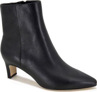 André Assous Winter Water Resistant Pointed Toe Bootie in Black at Nordstrom, Size 8.5