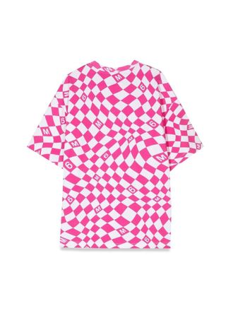 Maison Margiela Optical Multicolour Cotton Dress - Multicolor
