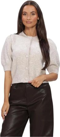 Notre-V Nv-Ilena Vest - Dames - Truien - Beige - Maat: XS Wol
