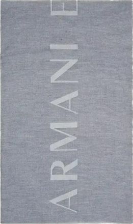 A|X Armani Exchange Essential AX Echarpe - Heren - Sjaals - Grijs - ONE Size - Accessoires