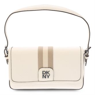 DKNY Unisex Carol Shoulder Bag (White) - One Size