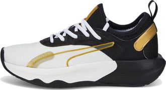 Puma (WMNS) PUMA PWR XX Nitro White Black Gold 376969-04