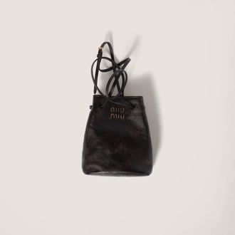 Miu Miu Nappa leather pouch