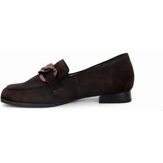 Hassia Napoli Slipper - Dames - Schoenen - Bruin - Maat: 39 1/2 EU Velours
