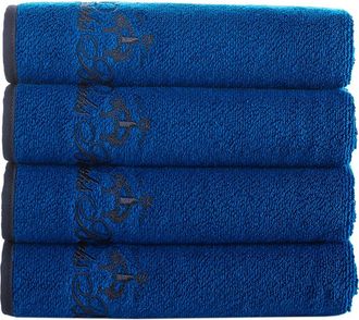 Brooks Brothers Contrast Frame 4-Pack Turkish Cotton Hand Towels in Royal Blue at Nordstrom Rack, Size 4 Piece Set