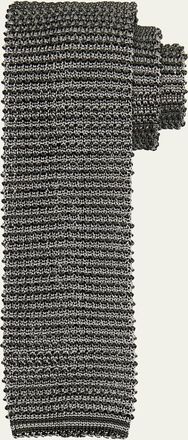 Giorgio Armani Mens Silk Knit Tie