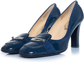 Tod's Tods, leren loafers met lakafwerking