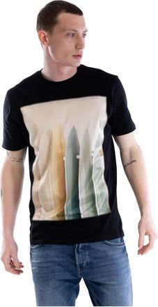 Bastille T-shirt - Heren - T-shirts - Zwart - M - Katoen - Tops