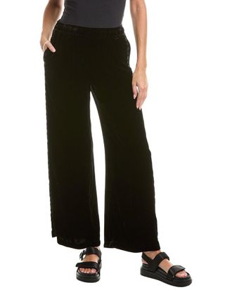 Johnny Was Velvet Silk-Blend Pant