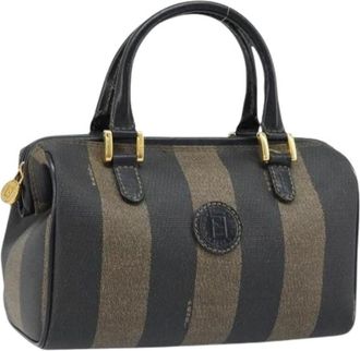 Fendi Pre-owned Handbags, female, Multicolor, Size: ONE SIZE Pre-owned Boston Bag