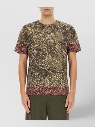 Dries Van Noten lightweight short sleeve round neck t-shirt