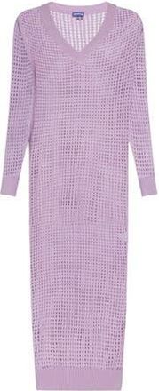 Vilebrequin Women Crochet T-shirt Dress Solid in Flower at Nordstrom, Size Medium