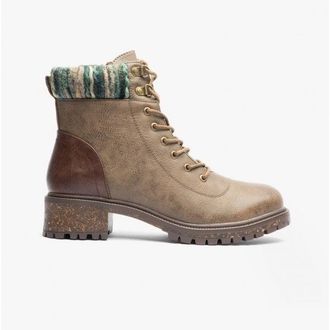 Lotus HICKORY Womens Boots Taupe - Beige - Size UK 6