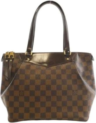 Louis Vuitton Pre-owned Handbags, female, Brown, Size: ONE SIZE Pre-owned Canvas Handbag