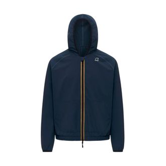 K-Way K-Way, Rain Proof Jackets, male, Blue, Size: 2XL Sia Fleece Jacket