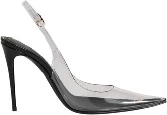 Dolce & Gabbana Slingback Pumps - Dames - Pumps - Zwart - 35 1/2 EU - Leer - Schoenen