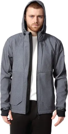 Alpine North Tofino - Mens Fleece Lined Water-repellent Softshell Jacket in Dark Grey at Nordstrom, Size Xx-Large