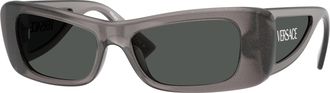 Versace Grey Cat Eye Ladies Sunglasses VE4481 550287 54