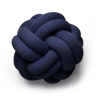 Design House Stockholm Knot Kissen, navy