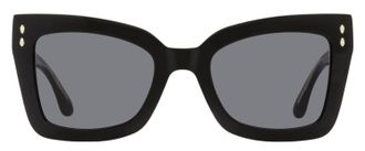 Isabel Marant Tapered Square Sunglasses - Black