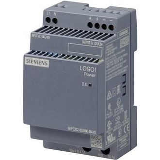 SIEMENS Fuente De Alimentaci&oacute;n Logopower, 1 Fase Dc 12 V/4,5 A, 6ep33226sb000ay0