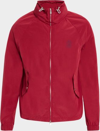 Brunello Cucinelli Men & apos;s Water-Resistant Full-Zip Jacket