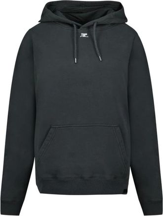 Courr&egrave;ges Hoodies, male, Black, Size: XS Oversized Hoodie