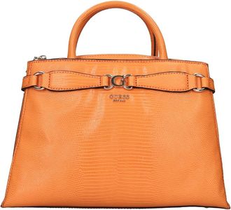 Guess Arlena Handbag - Dames - Handtassen - Oranje - ONE Size - Leer - Tassen
