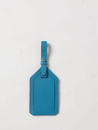 Paul Smith Portachiavi in pelle di vitello Saffiano con targhetta porta indirizzo